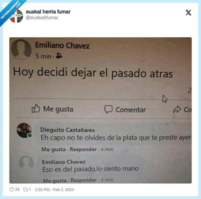 pasado,dejar atras