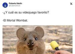 Enlace a Mortal Wombat, por @robbhaifisch