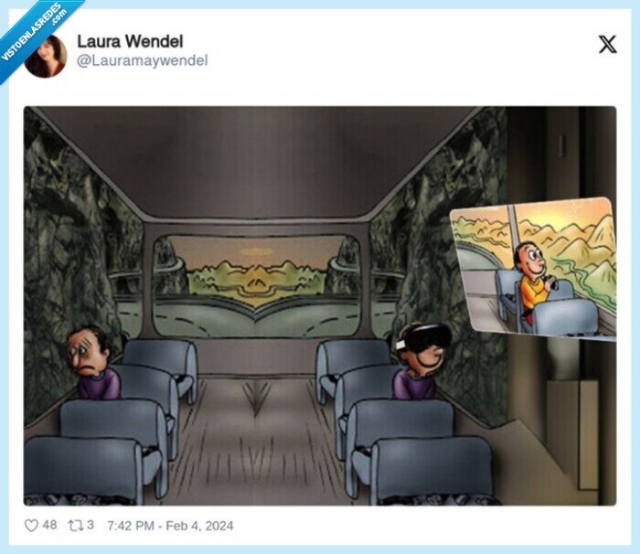 futuro,autobus,apple vision pro,gafas