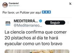 Enlace a Yo ya tengo mi cargamento de pistachos en casa, por @prendente1