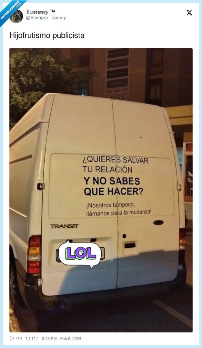 furgoneta,mudanzas,publicidad