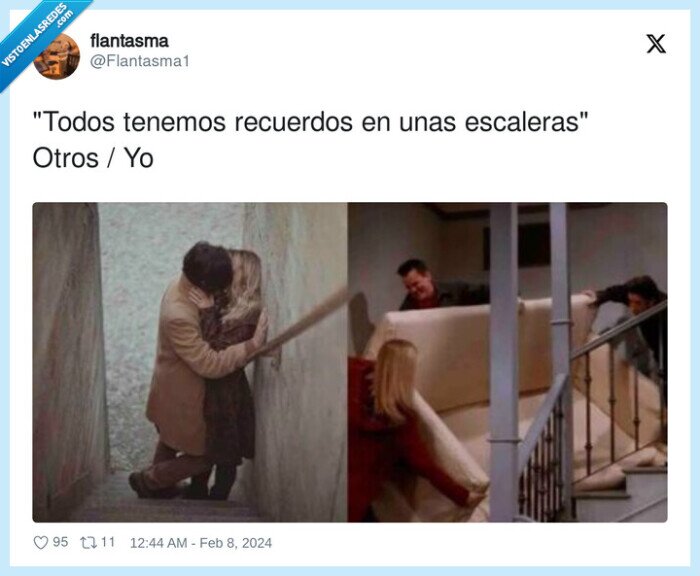 recuerdos,escaleras,friends