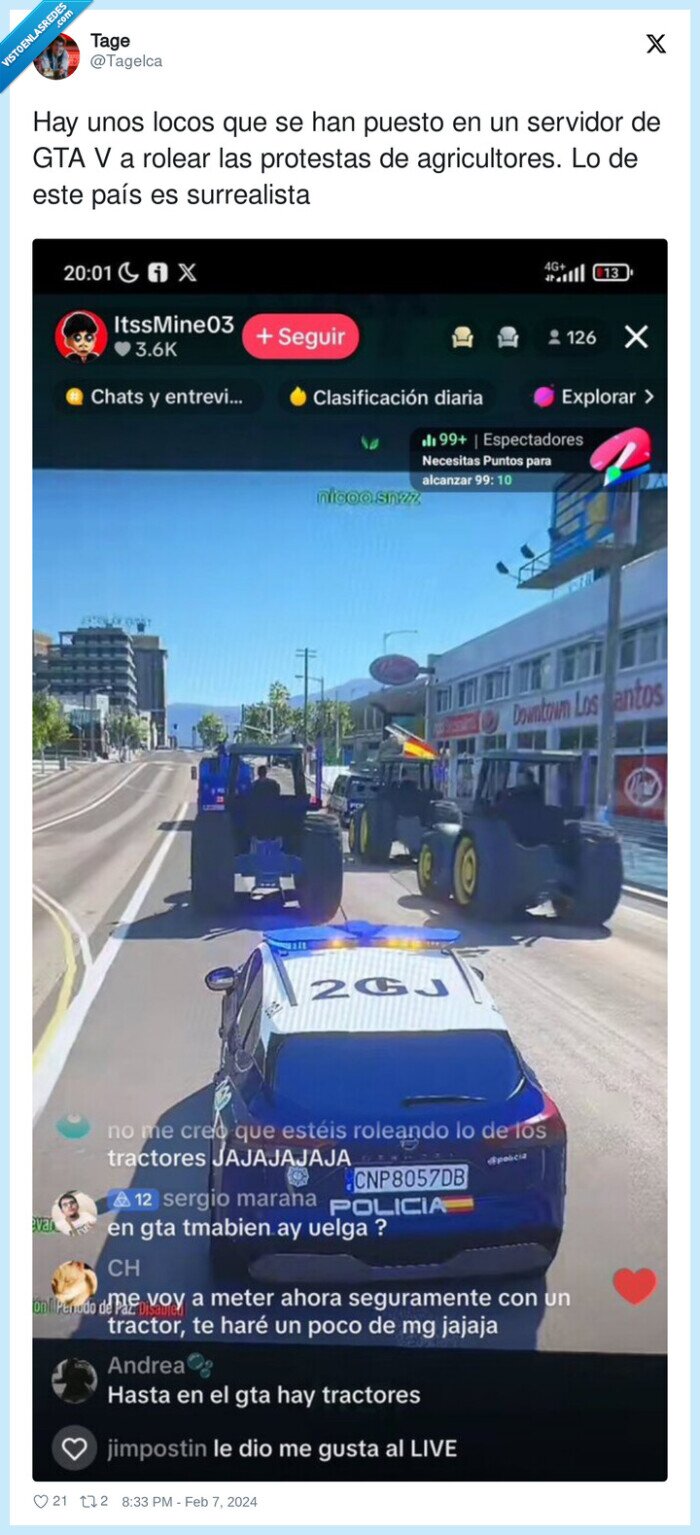 agricultores,surrealista,protestas,huelga,tractores,puesto,rolear