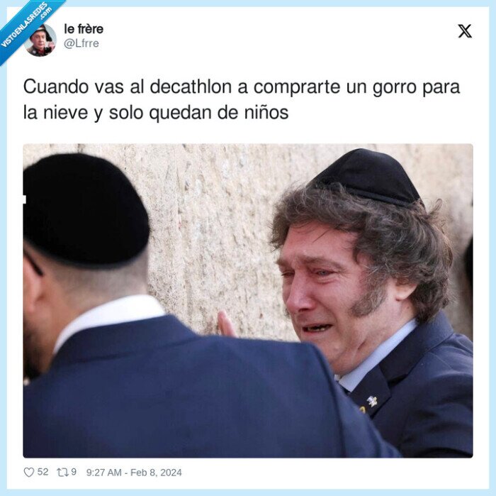 decathlon,comprar,milei,niños,gorro