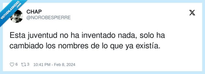 inventar,juventud,cambiar,nombres