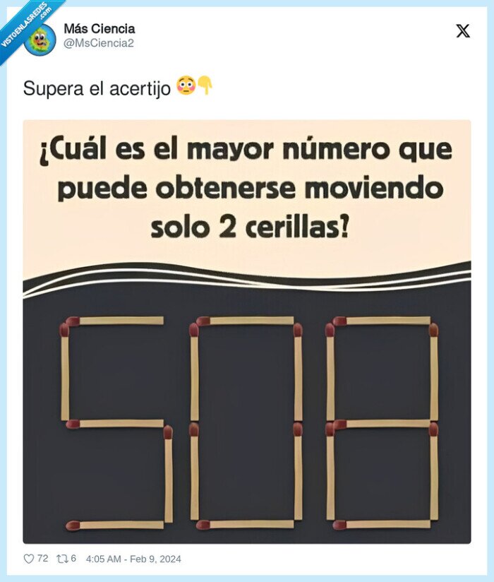 cerillas,acertijo,fosforo,mover