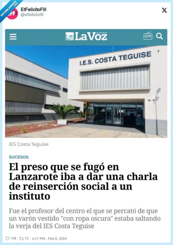 lanzarote,carcel,fugarse,charla