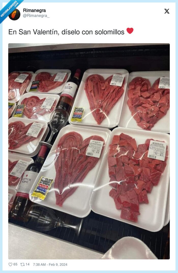 san valentín,solomillos
