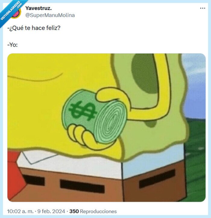 feliz,dinero,bob esponja