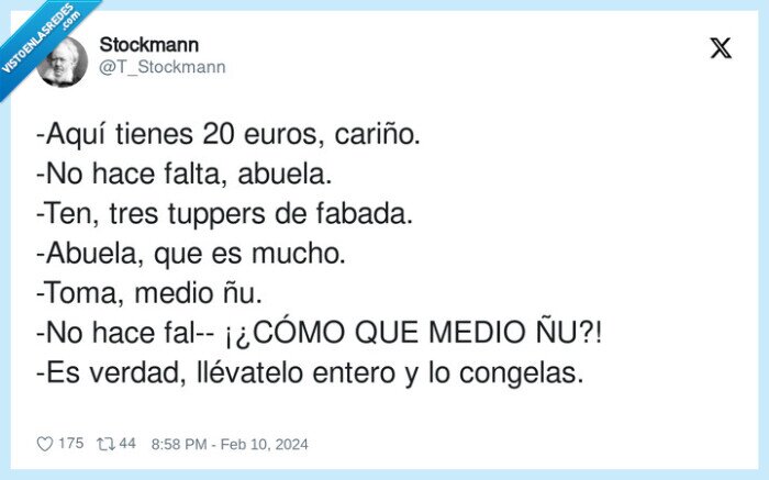 congelar,cariño,ñu,tuppers,abuela