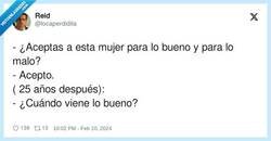 Enlace a 25 años aguantando lo malo esperando lo bueno, por @locaperdidita