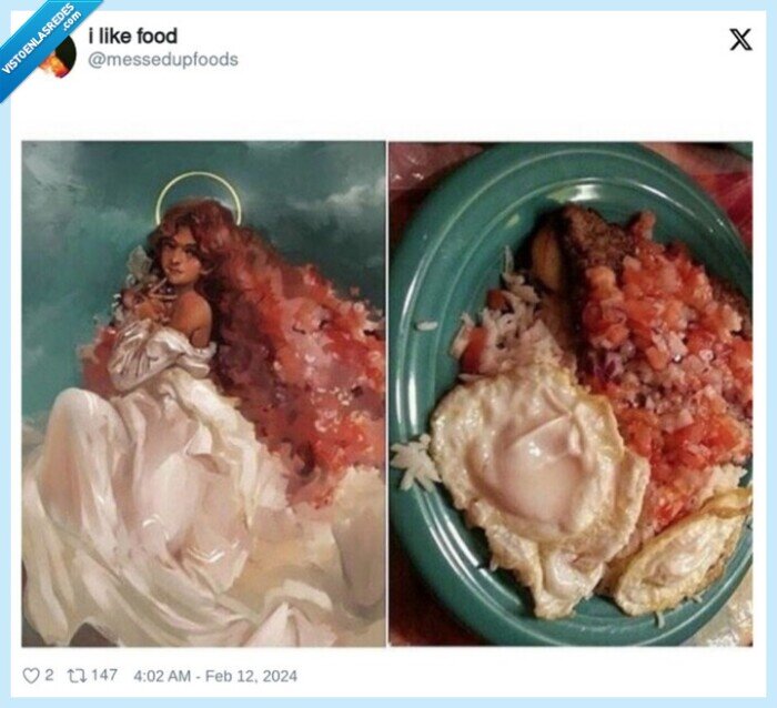 arte,huevos,arroz a la cubana,instagram