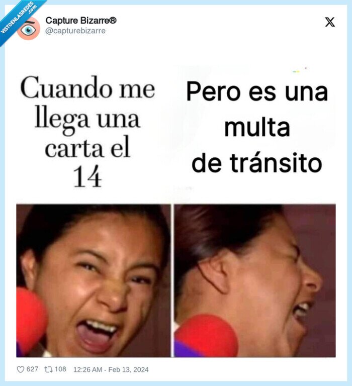 carta,san valentin,multa,transito