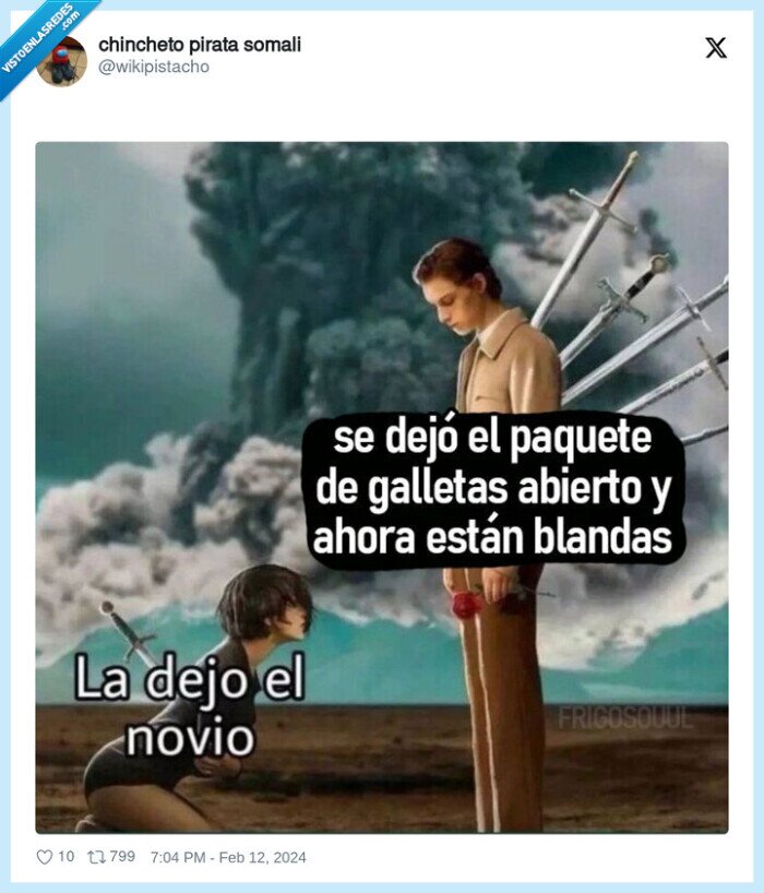 dejar,novio,pareja,galletas blandas