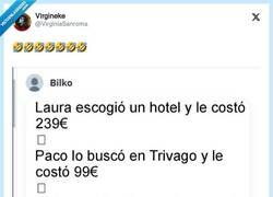 Enlace a Trivago, por @VirginiaSanroma