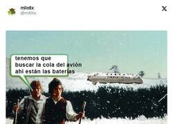 Enlace a La sociedad de la nieve, por @mil0tix