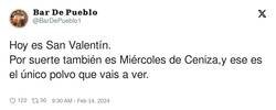 Enlace a ¿Qué tal han ido los polvos hoy?, por @BarDePueblo1