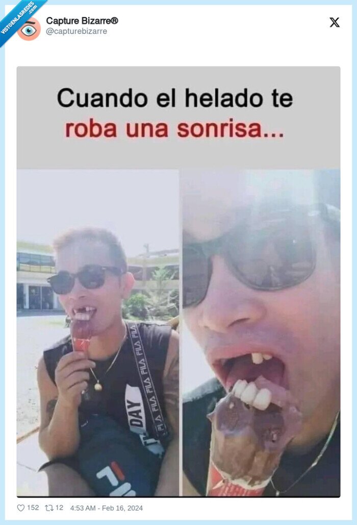 helado,dentadura,perder