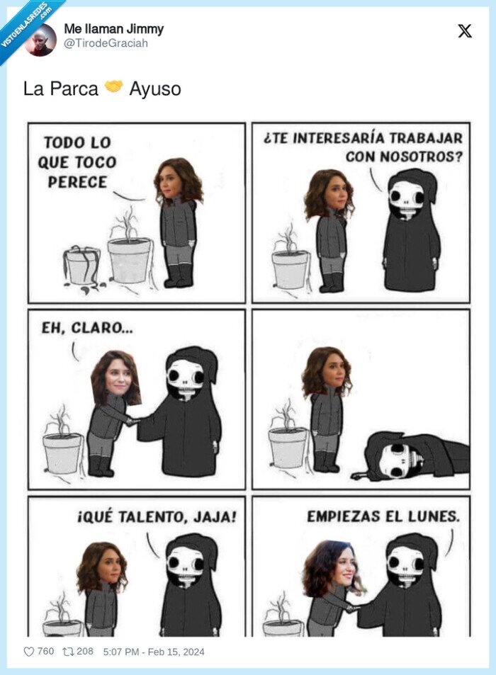 tocar,matar,ayuso,muerte