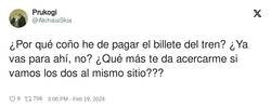 Enlace a Su razonamiento tiene sentido, por @AkmaiaSkia
