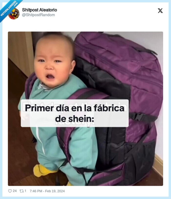shein,bebé,trabajo,explotación