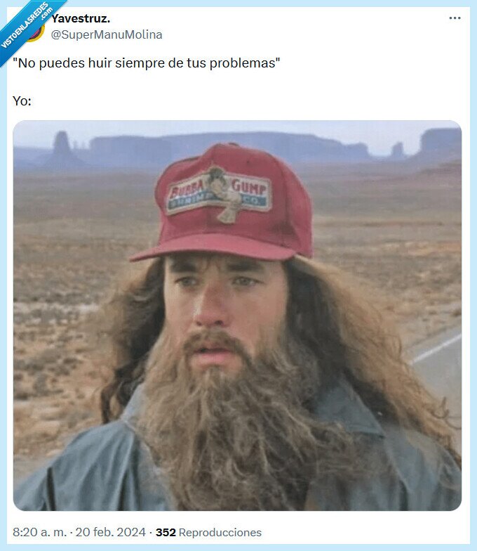 huir,problemas,forrest gump