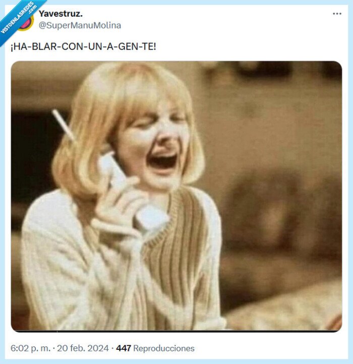 agente,hablar,desespero