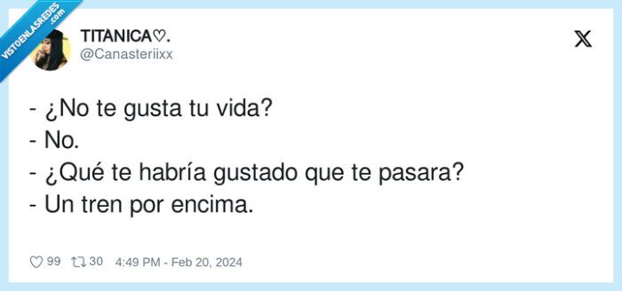 gustar,pasar por encima,vida