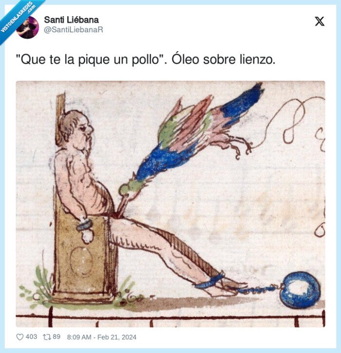 lienzo,pique,pollo,&oacute;leo