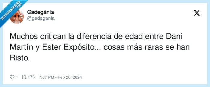 diferencia,ester expósito,criticar,dani martín