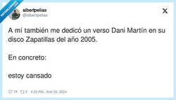 Enlace a Estoy cansado, por @albertpelias