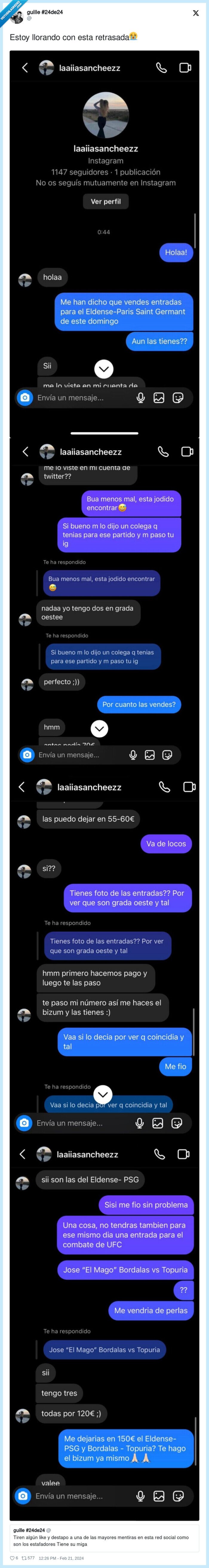 estafa,bizum,entradas,psg