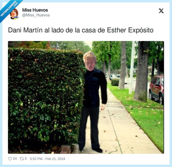 esther expósito,dani martín,payaso,escondido