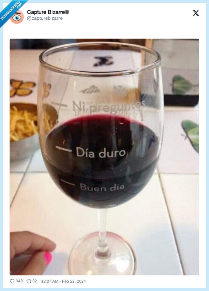 copazo,vino,dia duro,ni preguntes,buen dia