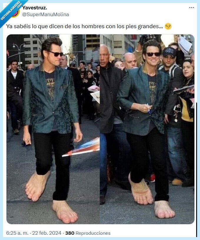 pies,grandes,jim carrey