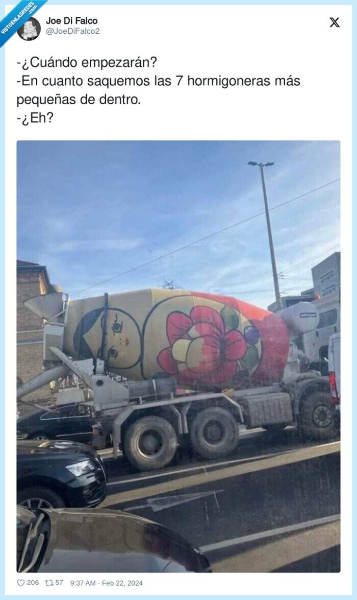 hormigoneras,matrioska,cemento