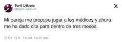 Enlace a Le gusta jugar de forma realista, por @SantiLiebanaR