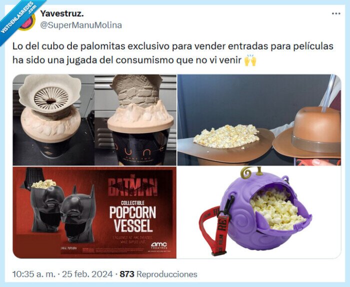 cubo,palomitas,consumismo