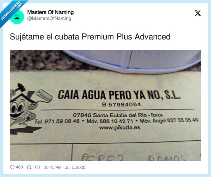 sujétame el cubata,advanced,premium,nombre,empresa