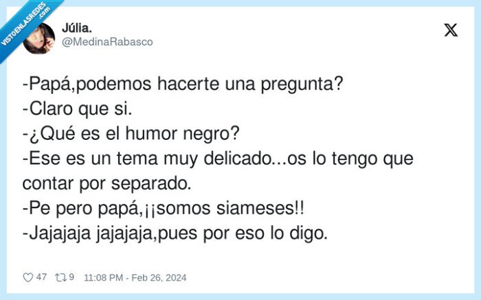 papá,separado,siameses,delicados,pregunta