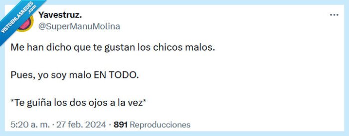 mal,chicos malos,guiño