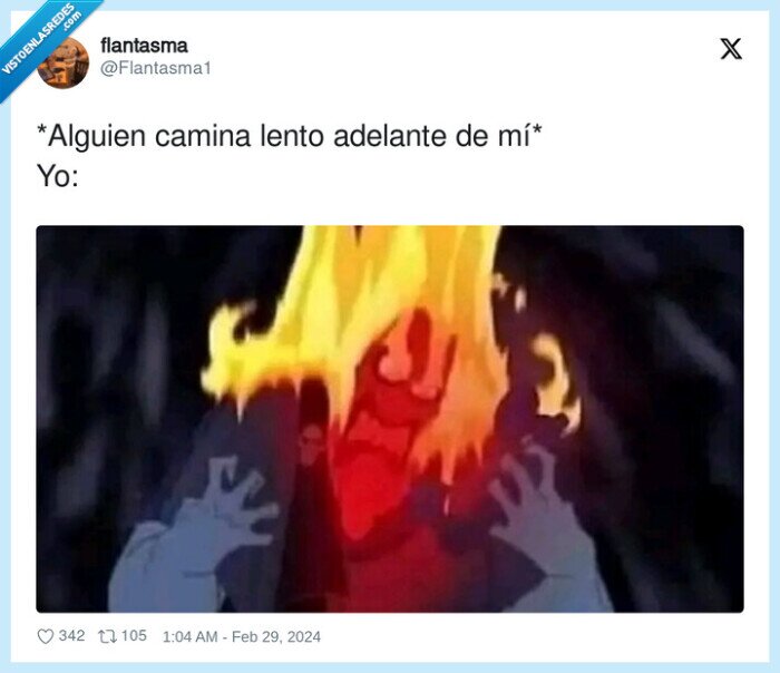 alguien,adelante,caminar,lento