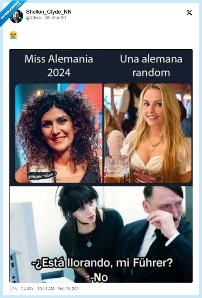 alemania,hitler,llorar,miss