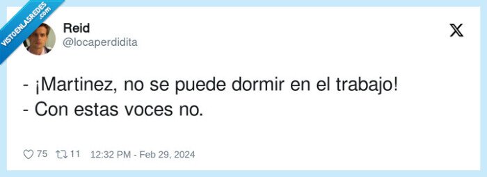 martinez,trabajo,dormir,voces