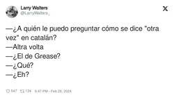 Enlace a Altra volta, por @LarryWalters_