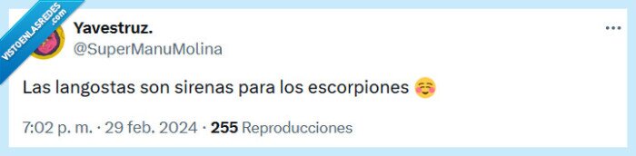 langostas,sirenas,escorpiones