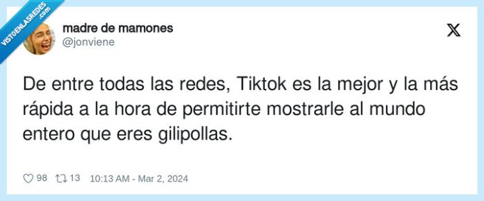 permitir,mostrar,tontos,redes,tiktok