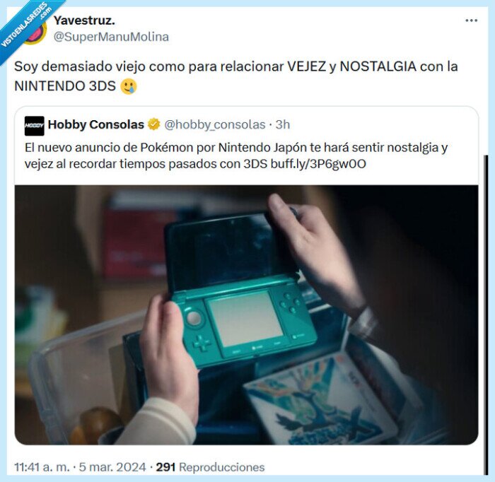 vejez,nostalgia,nintendo