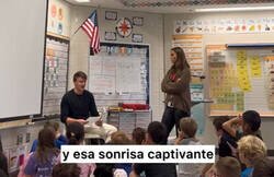 Enlace a Cuando llevas a tu novio a tu clase de guardería y te la lía