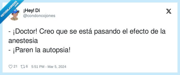 anestesia,autopsia,pasando,doctor,efecto